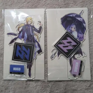 젠레스 존 제로 아크릴 스탠드 세트 (휴고 & 비비안)