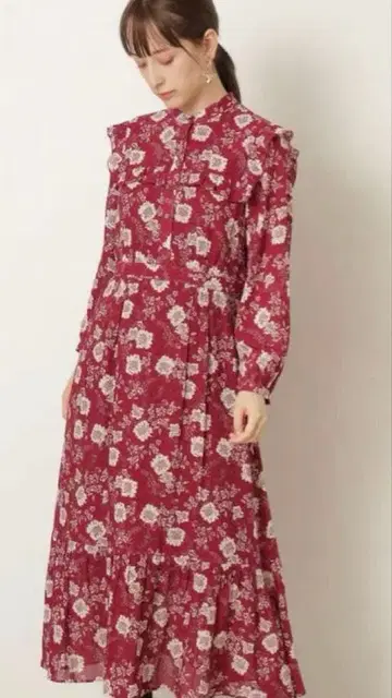 jillstuart 플라워 프린트 드레스