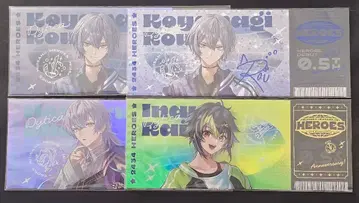 니지산지 하프 기념일 티켓풍 카드 Dytica 묶음 판매