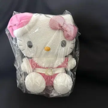 헬로키티 크리스마스 핑크 산타 봉제 인형