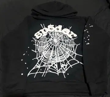Sp5der OG WEB HOODIE (BLACK) 후드티 블랙 s