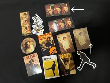 야마자키 켄토 KENTO 스티커 12개