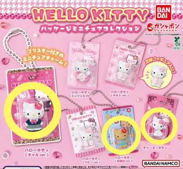 헬로키티 패키지 미니어처 컬렉션 3종 세트