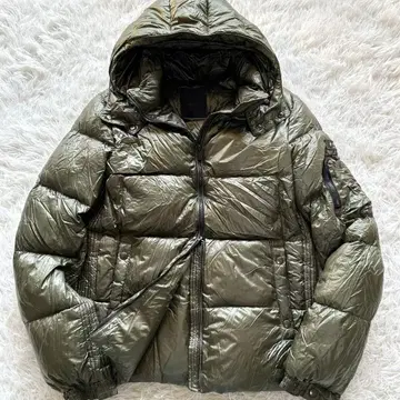 [ 레어 XL 새상품급 ] 타트라스 벨보 다운 자켓 카키 빅 사이즈