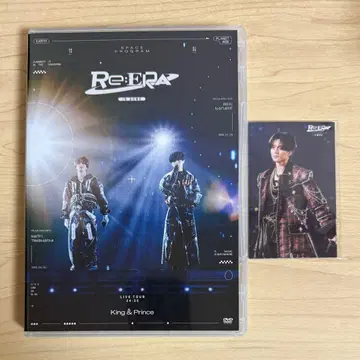 킹프리 LIVE Re:ERA DVD 일반ver 혜택 트레이딩 카드 포함