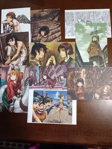 아베 요시토시 자선화전 엽서 세트