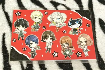 페르소나 5 PRINCESS CAFE 엽서 라미네이티드