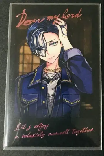 금박 악마 집사와 검은 고양이 아쿠네코 발렌타인 폴라로이드 보스키