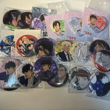 경찰학교조 캔뱃지 세트