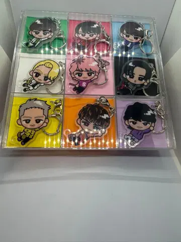 Snow Man 스노치루 아크릴 키링 9개 세트