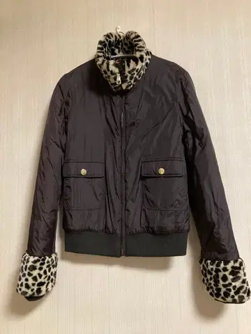 러브 모스키노 충전솜 나일론 블루종