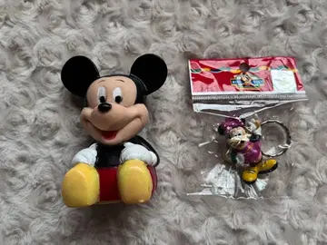 쇼와 레트로 미키 미니 키링 저금통 디즈니