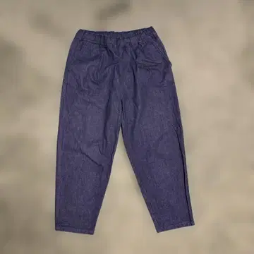 일본제 다크 네이비 면 100% 이지 팬츠 프릿