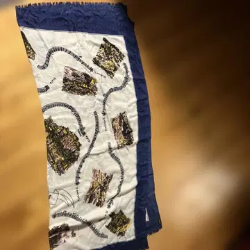 마니프리 악보와 풍경 프린트 스톨