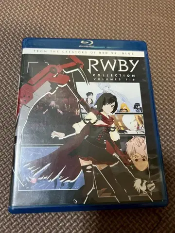 RWBY collection vol 1-6 블루레이