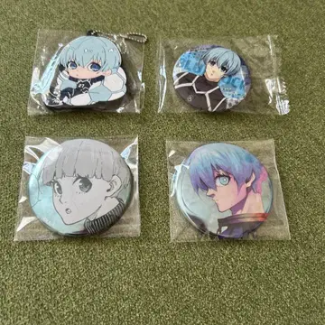 블루 록 효리 캔뱃지 키링