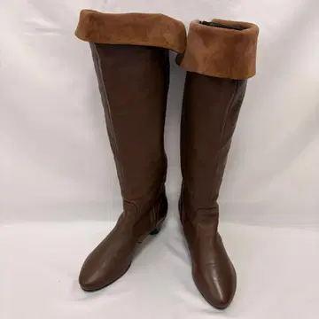 새상품급!fitfit 핏핏 롱 부츠 사이드 지퍼 웨지솔