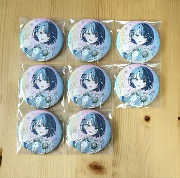 프로세카 키리타니 하루카 5주년 감사제 캔뱃지 8개 세트