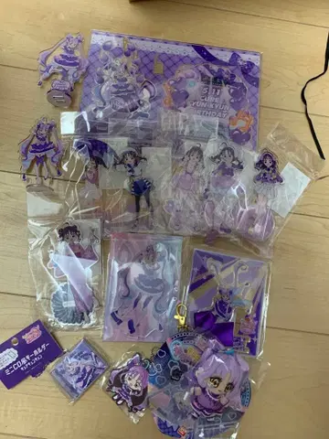 너와 아이돌 프리큐어 큐어큐큐 보라비 코코로 아크릴 스탠드 굿즈 세트