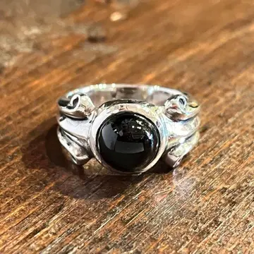 Sterling 실버 925 반지 23호 Black Star