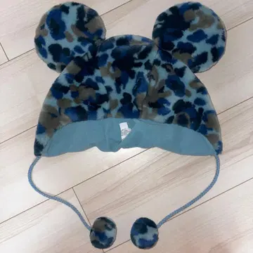 디즈니 팬 캡 파랑 카모 패턴 팬 캡 블루 카모 패턴 팬 캡