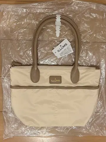 ILLUMS  베이지 핸드백