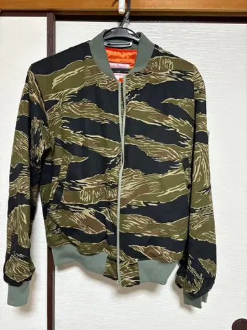 산타 마리아 Co. MA-1 자켓 XL 카모플라쥬