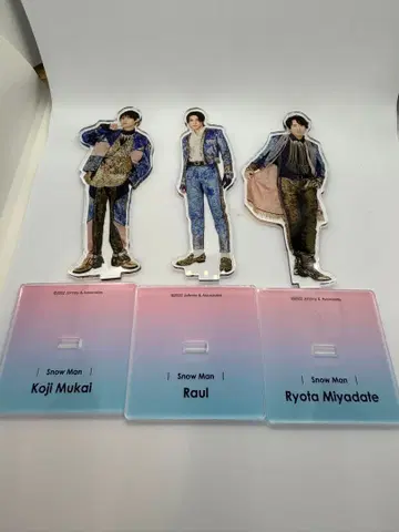 Snow Man 아크릴 스탠드 세트