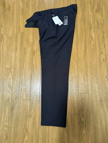 미사용 새상품 수트 팬츠 - 워셔블 스트레치 방지