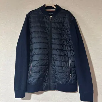TOMMY HILFIGER 네이비 니트 자켓 S 울