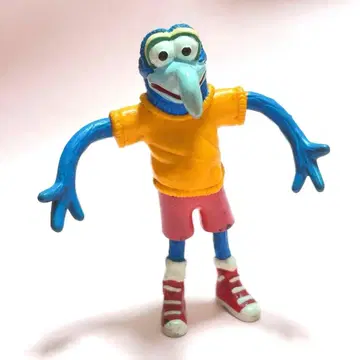 마펫 쇼 곤조 꼬불꼬불 피규어 빈티지 곤조 레어