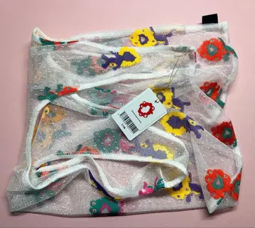 오사카 간사이 만박 미야쿠미야쿠 레이스 백 멀티 컬러 택 포함 새상품