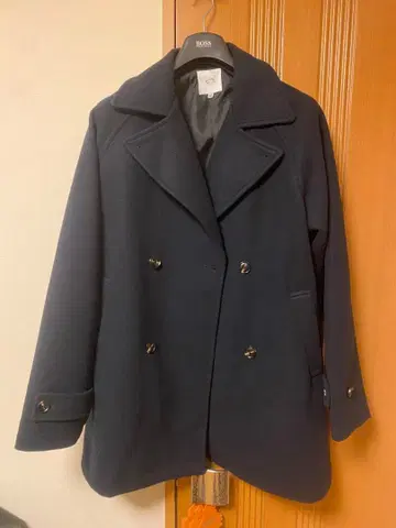 엔더 프로덕츠 네이비 피 코트 M 오버 사이즈 XL 3XL