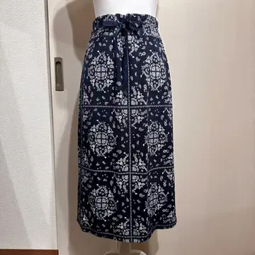 MARELLA SPORT 롱 스커트 페이즐리 무늬 사이즈 L ak616