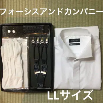 가격 인하! 포씨스앤컴퍼니 신랑 세트! 셔츠 LL 사이즈 웨딩