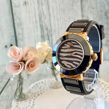 [ 레어 ] Swarovski 스와로브스키 손목시계 옥테아 스포츠 제브라