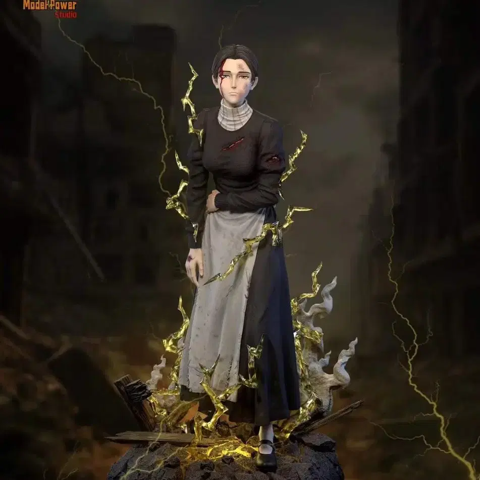 MODEL POWER Titan Resin Attack on Titan Resin Figure