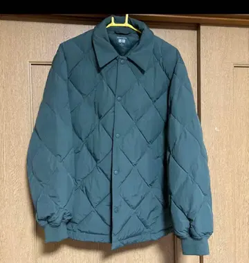 미사용 새상품 유니클로 퍼프 테크 퀼팅 자켓 L 사이즈