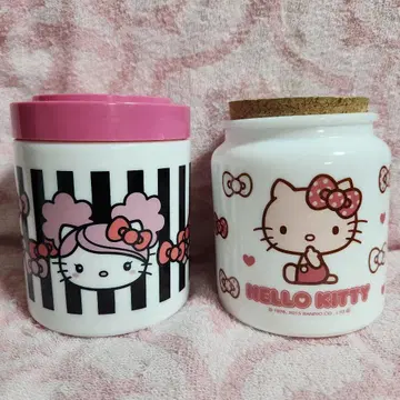 헬로키티 유리 포트 산리오