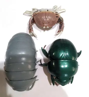 생물대도감 갑각류 쥐며느리 만만마루코 가니 가챠가챠