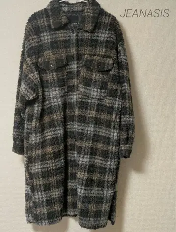 [ JEANASIS ] 보아 롱 코트