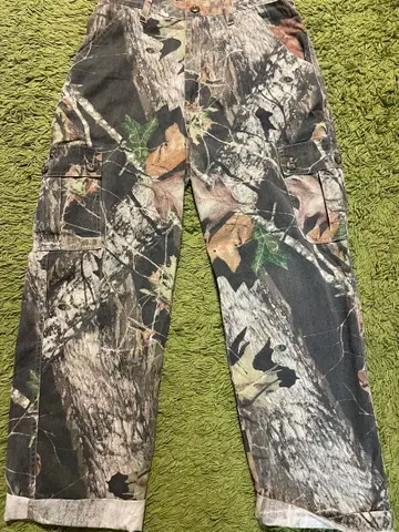 카모 무늬 팬츠