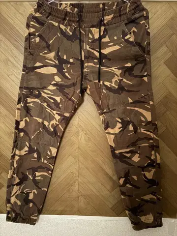 나노 유니버스 카모 패턴 조거 팬츠 M 사이즈