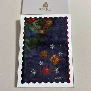 와코 와코우WAKO 손수건 크리스마스