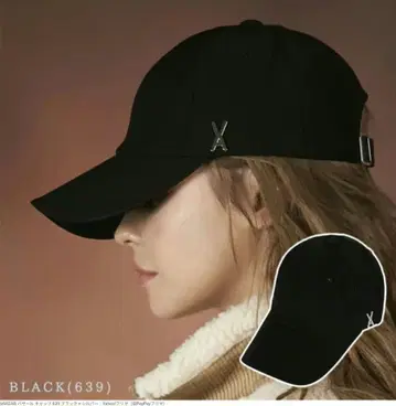 VARZAR 블랙 야구 모자 639