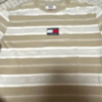 TOMMY JEANS 스트라이프 T셔츠 L