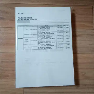 이토 학원 사법서사 선택형 집중 연습 강좌