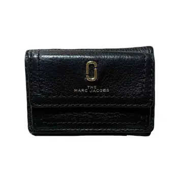 MARC JACOBS 3단 접이식 지갑 블랙