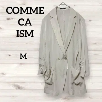 셔츠 자켓 [ M ] 아이보리 [ COMME CA ISM ] 깔끔한