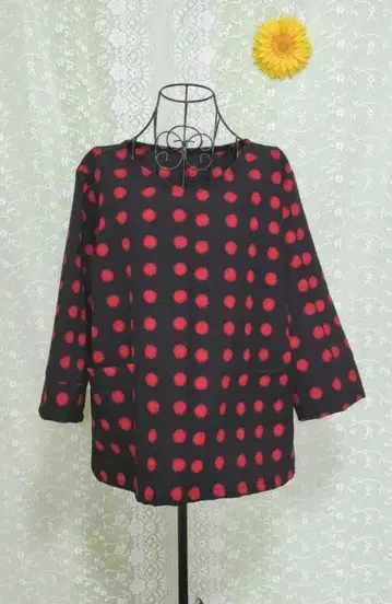 핸드메이드 기모노 리메이크 기모노 풀오버 빨간 구슬 풀오버